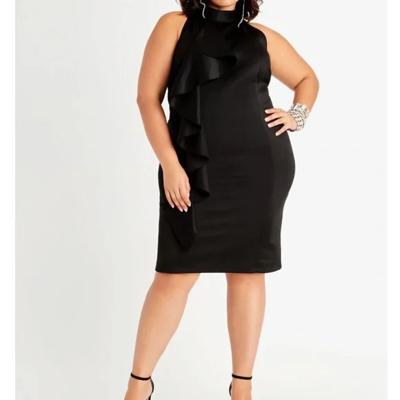 Ashley Stewart | Dresses | Brand New With Tags Black Dress Size 2628 Smoke  Free Pet Free Home | Poshmark